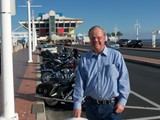 Biker Dude At the Pier